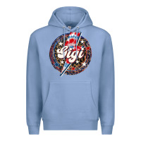 Colony Blue Western Gigi Patriotic Premium Hoodie - LillyAllenDesigns