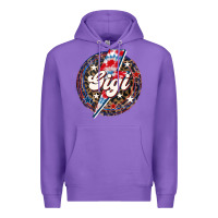 Western Gigi Patriotic Premium Hoodie | Teevron