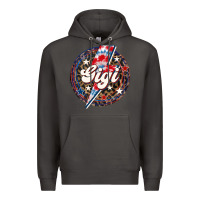 Smoke Western Gigi Patriotic Premium Hoodie - LillyAllenDesigns