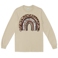Mushroom Cheetah rainbow Long Sleeve Tee - MaliasSmallBusiness