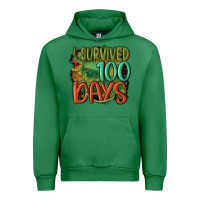 Emerald i survived 100 days Urban Hoodie - MaliasSmallBusiness