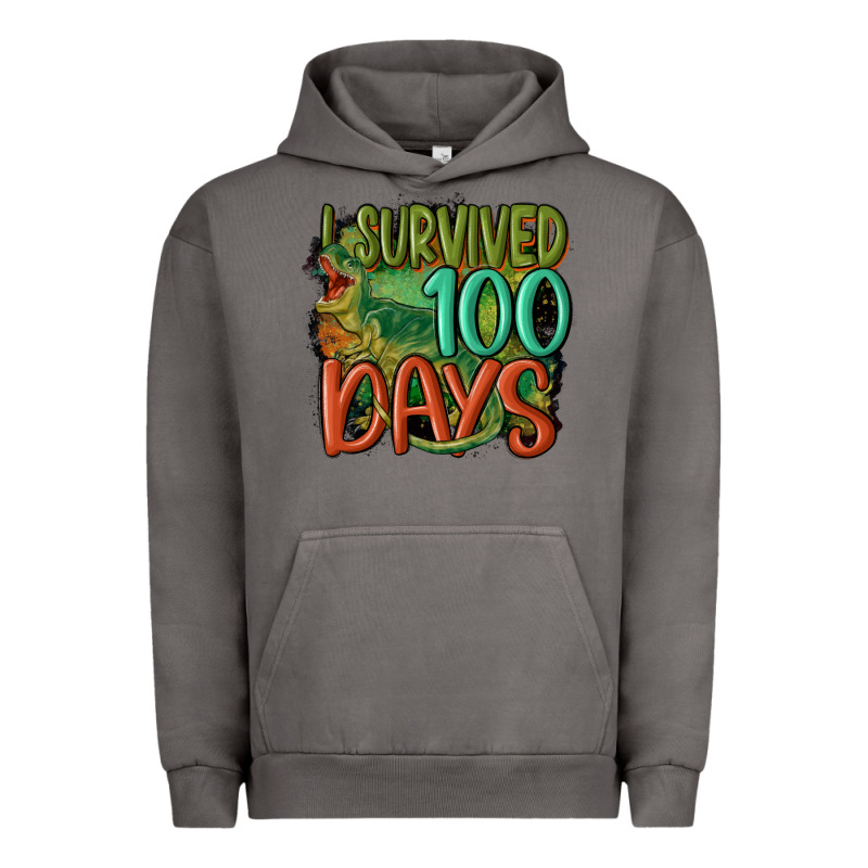 I Survived 100 Days Urban Hoodie by MaliasSmallBusiness | Teevron