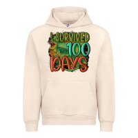 Sandshell i survived 100 days Urban Hoodie - MaliasSmallBusiness