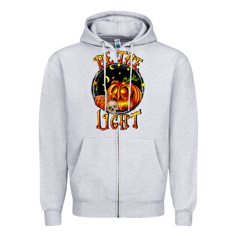 Be The Light Zipper Hoodie by RanaPortraitStore | Teevron