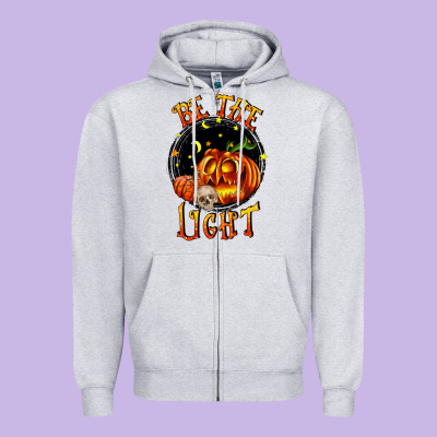 Zipper Hoodie Be the light