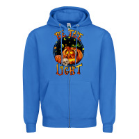 True Royal Be the light Zipper Hoodie - RanaPortraitStore