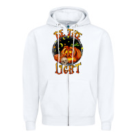 White Be the light Zipper Hoodie - RanaPortraitStore