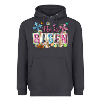 Smoke he is risen easter with flowers Heavyweight Hoodie - Neo Western