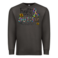 Smoke fight for autism awareness Premium Sweatshirt - CowhideDigitalArt
