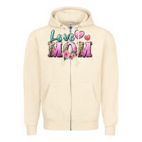 Sandshell love mom Zipper Hoodie - Zillion Design Studio