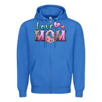 True Royal love mom Zipper Hoodie - Zillion Design Studio
