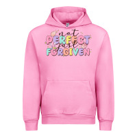 Fuchsia Pink not perfect just forgiven Urban Hoodie - MaliasSmallBusiness