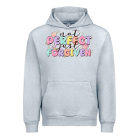 Heather Grey not perfect just forgiven Urban Hoodie - MaliasSmallBusiness