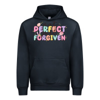 Navy not perfect just forgiven Urban Hoodie - MaliasSmallBusiness