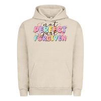 Pigment French Oak not perfect just forgiven Urban Hoodie - MaliasSmallBusiness