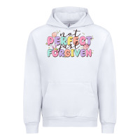 White not perfect just forgiven Urban Hoodie - MaliasSmallBusiness