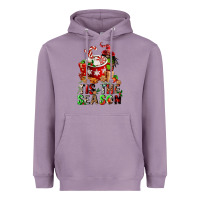 Lavender tis the season Heavyweight Hoodie - FaDigitalArtStudio