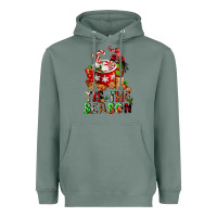 Sage tis the season Heavyweight Hoodie - FaDigitalArtStudio