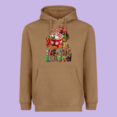 Tis The Season Heavyweight Hoodie Designed By Fadigitalartstudio