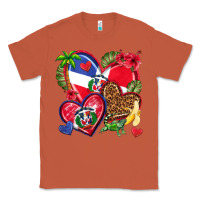 Copper dominican republic  hearts Classic Tee - texasbilliewilder