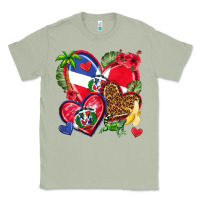 Matcha dominican republic  hearts Classic Tee - texasbilliewilder
