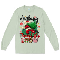 Matcha dashing through the snow Long Sleeve Tee - MaliasSmallBusiness