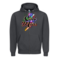 Smoke cool mom Zipper Hoodie - Zillion Design Studio