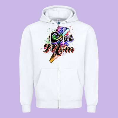 Zipper Hoodie cool mom