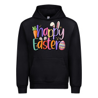 Black happy easter Urban Hoodie - MaliasSmallBusiness