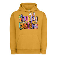 Pigment Peanut Butter happy easter Urban Hoodie - MaliasSmallBusiness