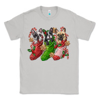 Moon Dust french bulldog with christmas socks Classic Tee - FaDigitalArtStudio