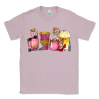 Lilac boss lady coffee cups with money Classic Tee - texasbilliewilder
