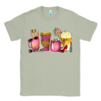 Matcha boss lady coffee cups with money Classic Tee - texasbilliewilder