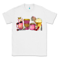 White boss lady coffee cups with money Classic Tee - texasbilliewilder