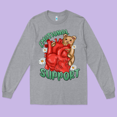 Long Sleeve Tee emotional support