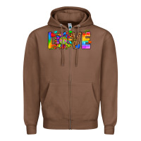 Chestnut lgbtq love Zipper Hoodie - texasbilliewilder