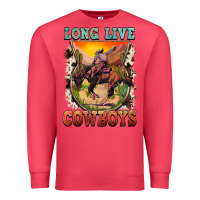 Cardinal long live cowboys Premium Sweatshirt - FaDigitalArtStudio