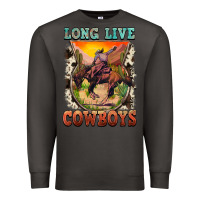 Smoke long live cowboys Premium Sweatshirt - FaDigitalArtStudio