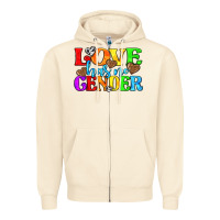 Sandshell love has no gender pride lgbtq Zipper Hoodie - texasbilliewilder