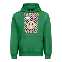 Emerald easter vibes smiley face Urban Hoodie - MaliasSmallBusiness