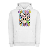 Pigment Lunar Rock easter vibes smiley face Urban Hoodie - MaliasSmallBusiness