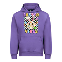 Tulip easter vibes smiley face Urban Hoodie - MaliasSmallBusiness
