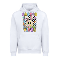 White easter vibes smiley face Urban Hoodie - MaliasSmallBusiness