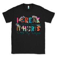 Black i speak my mind because it hurts to bite my tongue Classic Tee - Zillion Design Studio