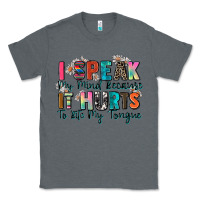 Charcoal Heather i speak my mind because it hurts to bite my tongue Classic Tee - Zillion Design Studio