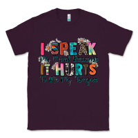 Plum i speak my mind because it hurts to bite my tongue Classic Tee - Zillion Design Studio