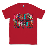 Red i speak my mind because it hurts to bite my tongue Classic Tee - Zillion Design Studio