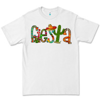 White fiesta Premium Tee - RacoonDesign