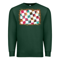 Sports Green race background with leopard frame Premium Sweatshirt - HRA Design Shop