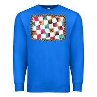 True Royal race background with leopard frame Premium Sweatshirt - HRA Design Shop